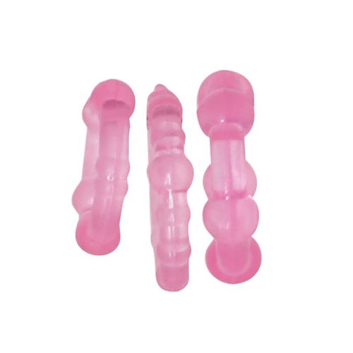 kit di 3 anelli fallici timeless stud (rosa) na Arena.pl