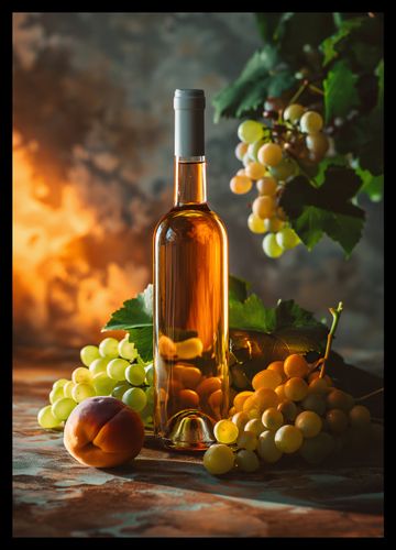 Plakat 29,7x42cm Bursztynowe Wino na Arena.pl