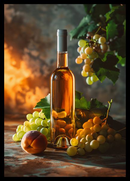 Plakat 29,7x42cm Bursztynowe Wino zdjęcie 2