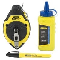 zestaw sznur traserski fatmax + kreda nieb.115g + poziomn - s/47-681-0