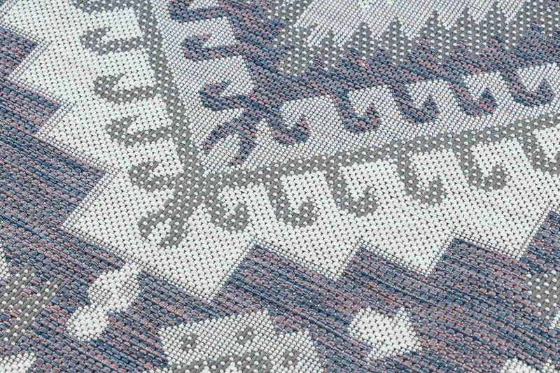 RUG/LU/VINEA/AZTEC/BLUE+CREAM/80x150 zdjęcie 4