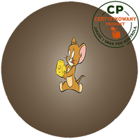 Opłatek na tort Tom i Jerry