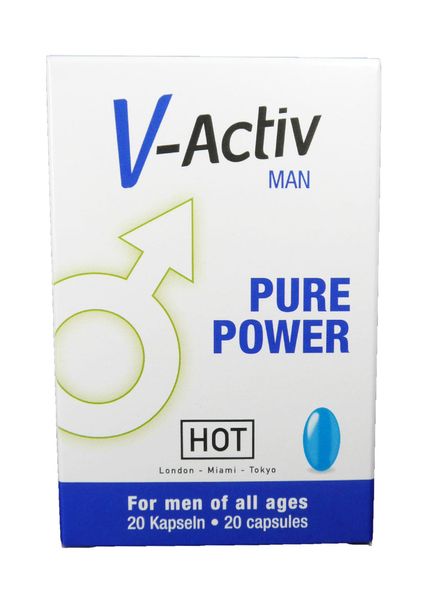 Supl.diety-V-Activ Caps for Men- 20caps zdjęcie 3