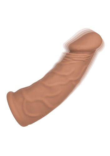 Vibrating Extension 7 Inch 17.25Cm Caramel na Arena.pl