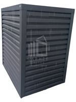 Osłona pompy ciepła 80x50x180 cm antracyt  ID478