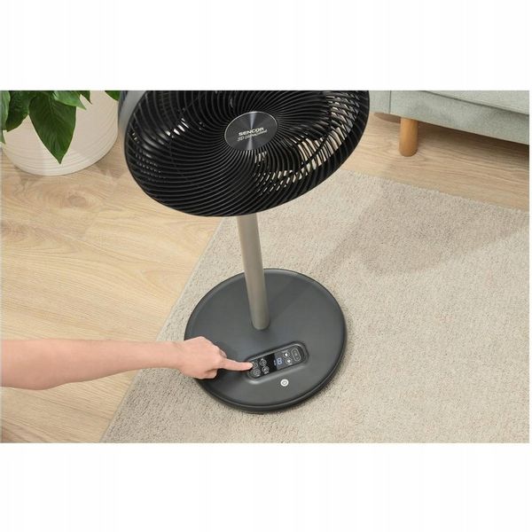 Wentylator podłogowy 3D Sencor SFN 3040BK 30cm z pilotem i aplikacją cichy zdjęcie 13