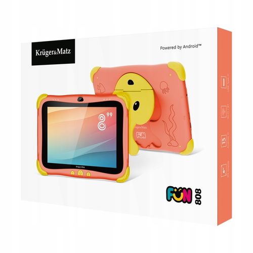 Tablet dla dzieci edukacyjny Kruger&Matz 8" FUN 808 3/32GB WiFi Android 13 na Arena.pl