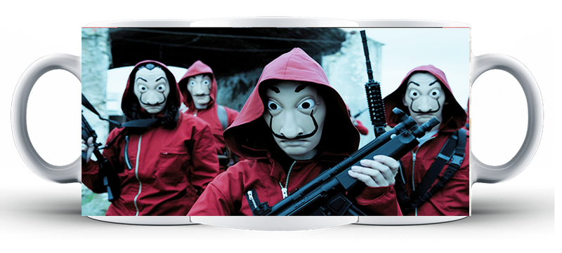 Kubek ceramiczny Dom z Papieru zdjęcie 1