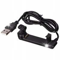 Kabel ładujący USB do Garmin Forerunner 220 1m Akyga AK-SW-19 czarny
