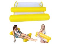 Materac fotel leżak dmuchany hamak wodny z siatką