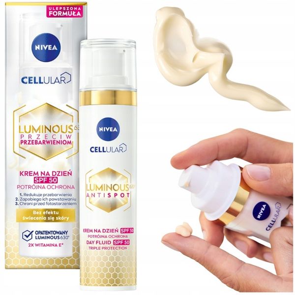 Nivea Cellular Luminous 630 Krem Przeciw Przebarwieniom na Dzień 40ml zdjęcie 1