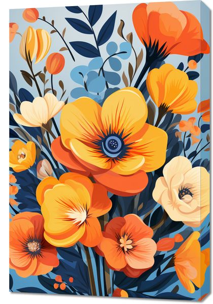 Obraz 60x90cm Kwiatowy Majestat zdjęcie 1