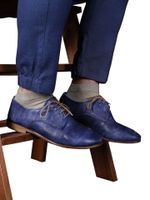 Skarpety męskie bambusowe eleganckie krótkie gładkie beżowe 39-42 YOCLUB