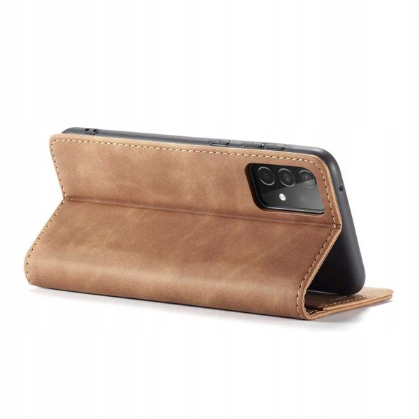 Spacecase Wallet Galaxy A52 5G Light Brown zdjęcie 12