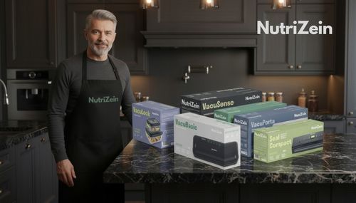 Zgrzewarka próżniowa pakowarka żywności NutriZein NZVS2000 VacuBasic na Arena.pl