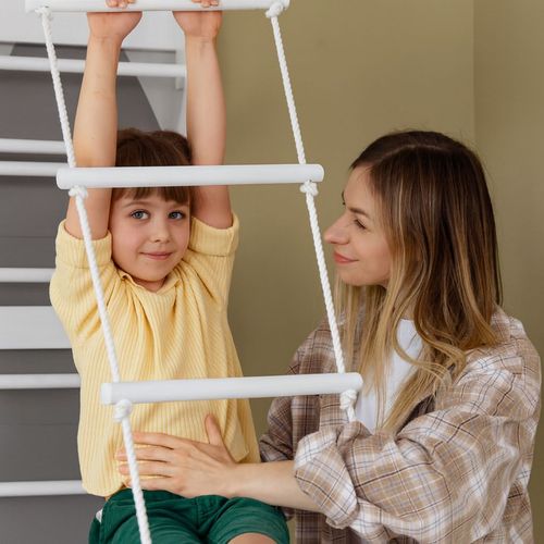 drabinka linowa Skandiko - biały na Arena.pl