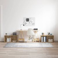 Zestaw szafek RTV 2 pcs dąb artisan 72 x 35 x 36.5 cm