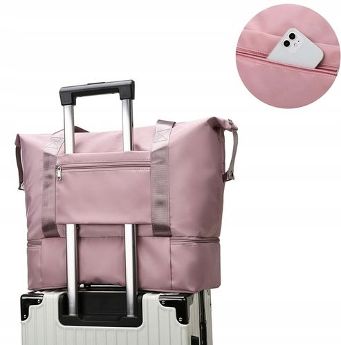 TORBA PODRÓŻNA DO SAMOLOTU BAGAŻ PODRĘCZNY NA SIŁOWNIĘ ROZKŁADANA na Arena.pl