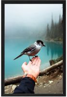 RAMKA DREWNIANA NA ZDJĘCIA FOTO RAMA 30x40 CM - 3 kolory