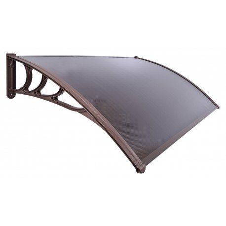 Daszek plastikowy Miro 100x150cm - brązowy zdjęcie 1