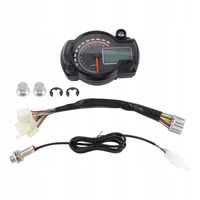 UNIWERSALNY CYFROWY LICZNIK LCD MOTOCYKL SKUTER QUAD LED PRĘDKOŚCIOMIERZ