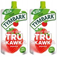 Tymbark Mus jabłko banan truskawka marchew 200 g x 2 sztuk