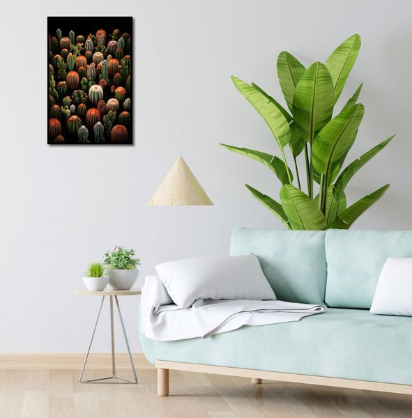 Plakat 40x60cm Ogród Kaktusów zdjęcie 4