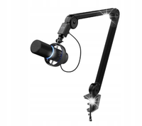 MIKROFON GAMINGOWY USB Z RAMIENIEM PROFESJONALNY STREAMING TWITCH YOUTUBE