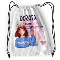 Plecak Sportowy Szkolny Dla Doroty Córki Dziecka Z Nadrukiem Ze Zdjęciem