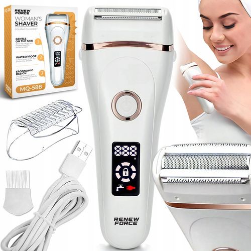 Golarka DAMSKA DEPILATOR BEZPRZEWODOWY dla Kobiet do nóg ciała bikini na Arena.pl