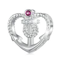 Charms Zawieszka CHarm Srebro 925 Charms Titanic Kotwica Trusky