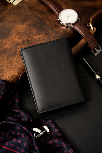 duży portfel męski ze skóry ekologicznej - 4u cavaldi na Arena.pl