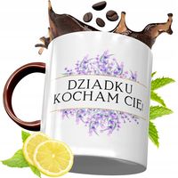 Kubek Bordowy Dla Dziadka Na Urodziny Prezent Z Nadrukiem Ze Zdjęciem