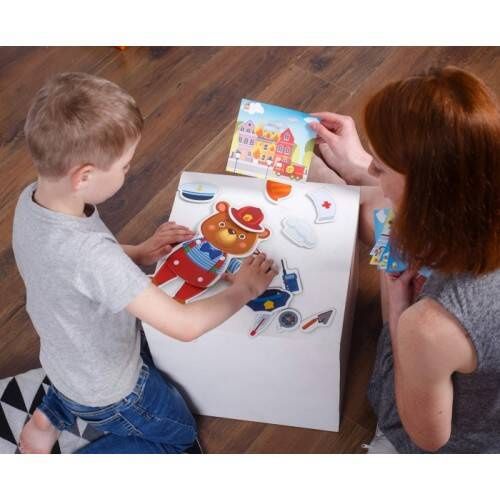 Gra Z Ruchomymi Elementami Edukacyjna Niedźwiedź Dla Dzieci Rk1040-05 na Arena.pl