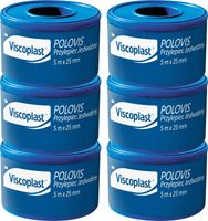 VISCOPLAST Plaster rolce POLOVIS PLUS 5m x 25mm x6