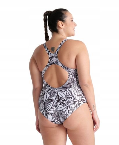 Strój kąpielowy damski plus size Arena Allover D48 na Arena.pl