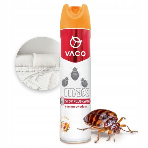 Nowy Silny Preparat na Pluskwy Środek na Pluskwy Spray 300ml VACO MAX na Arena.pl