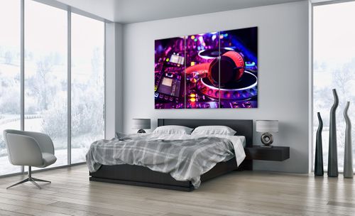 Obraz Na Płótnie - Studio Nagrań  - 165X110 Cm - Ce165X110-2404 na Arena.pl