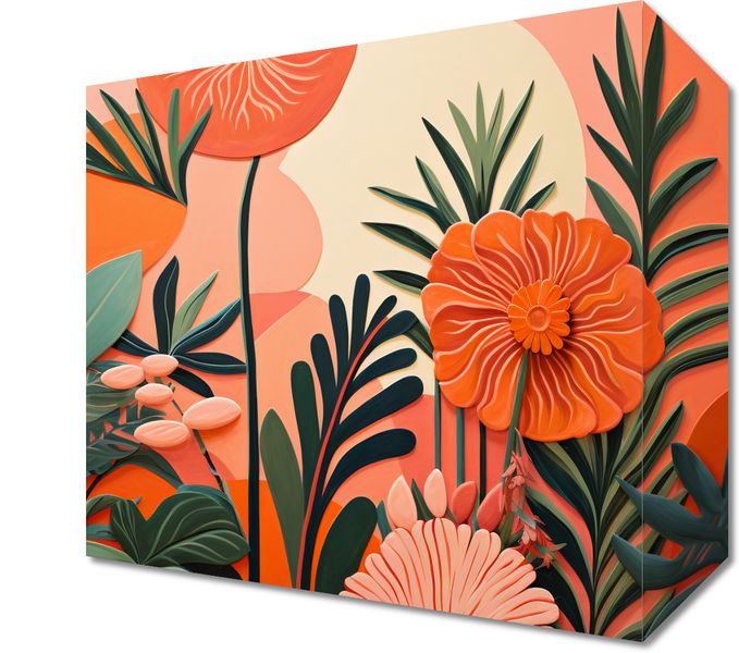 Obraz 20x20cm Koralowy Ogród zdjęcie 1