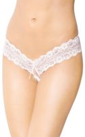 g-string 2456 - white s/m