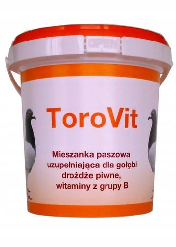 Torovit Drożdże piwne dla gołębi z witaminami grupy B Dolfos 500g na Arena.pl