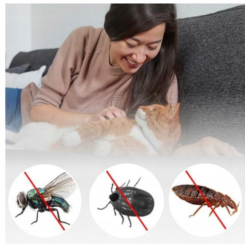 Obroża na pchły i kleszcze dla kota w wieku 8 miesięcy 32 CM na Arena.pl