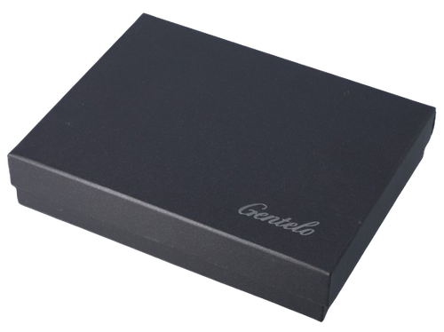 Zestaw Prezentowy Srebrna Piersiówka z Kieliszkami i Lejkiem Gentelo na Arena.pl