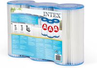 2 x WKŁAD DO POMPY FILTRUJĄCEJ BASENU INTEX KRYSTAL CLEAR 3 SZTUKI ZESTAW B