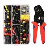 Zaciskarka do przewodów zapadkowych SN-48B z 352 szt. wodoodpornych złączy