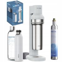 Saturator wody gazowanej BRITA sodaTRIO, biały ekspres do gazowania wody