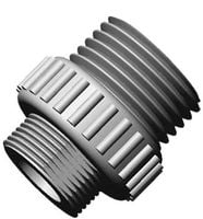 Nypel redukcyjny Dafi itamidowy M18x2 / 1/2"