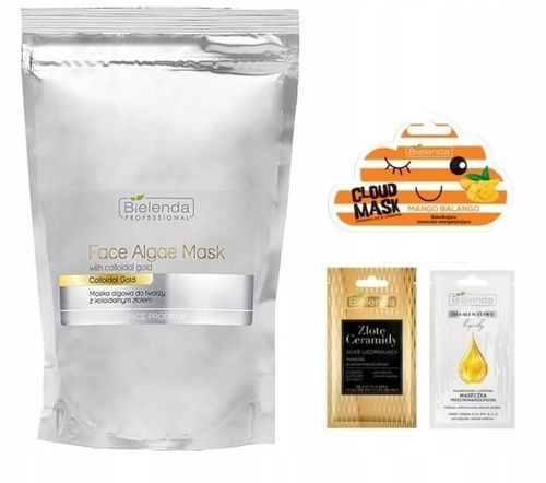 BIELENDA maska algowa z KOLOIDALNYM ZŁOTEM 190g na Arena.pl