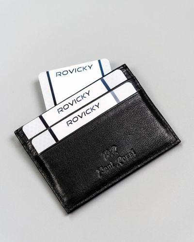 etui skórzane na karty 786-ndm black na Arena.pl
