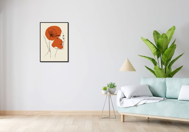 Plakat 50x70cm Ciepło Kwiatu zdjęcie 4
